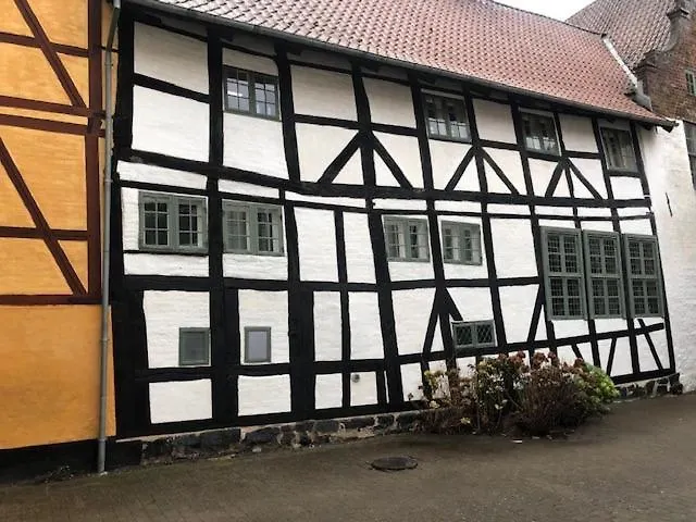 Апартаменты Stemningsfuld Lejlighed - 3 Minutters Gang Fra H.c. Andersens Hus Оденсе